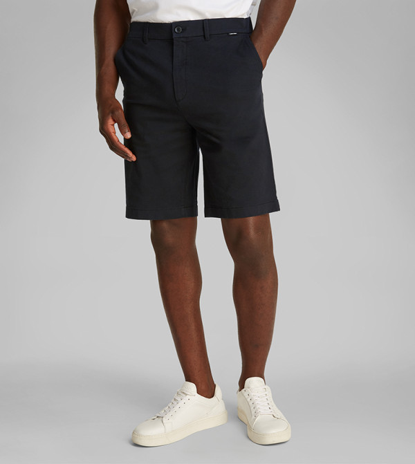 Calvin Klein  Chino Shorts - Black Chino Shorts