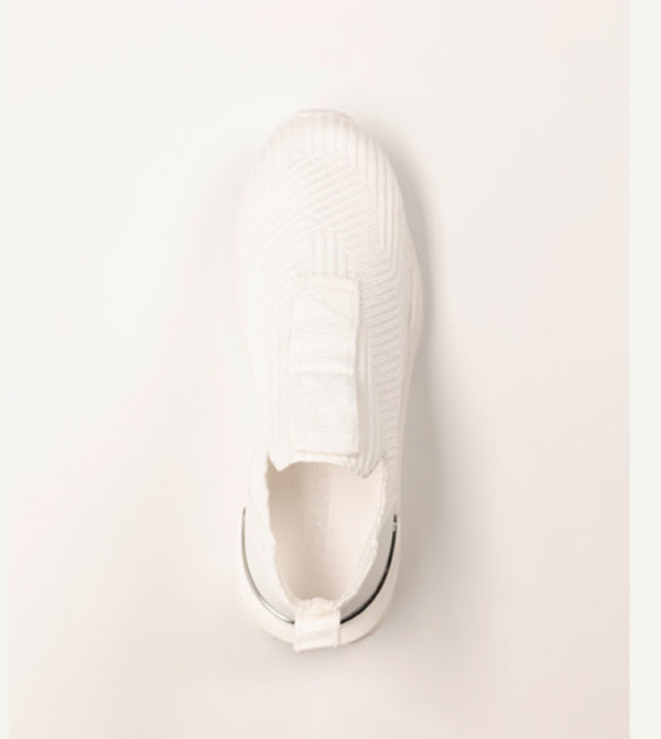 Dkny  Casual Slip-ons - White Casual Slip-ons