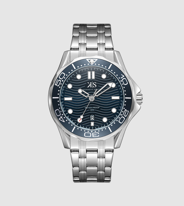 Kenneth Scott Watches - Silver Analog Watches