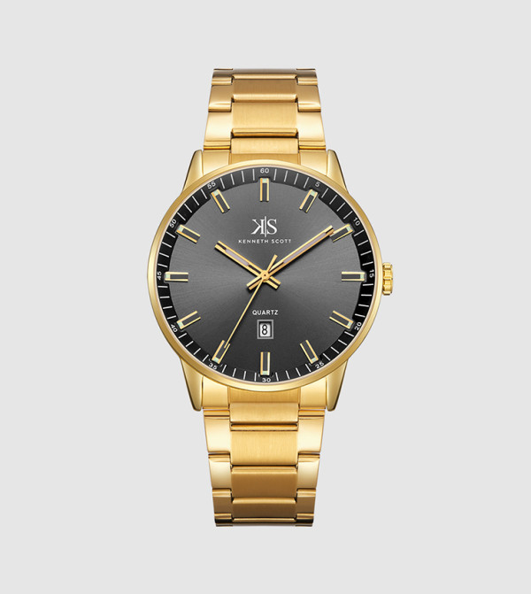 Kenneth Scott  Watches - Gold Analog Watches