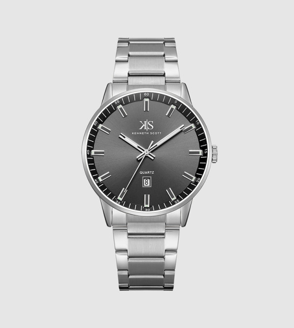Kenneth Scott  Watches - Silver Analog Watches