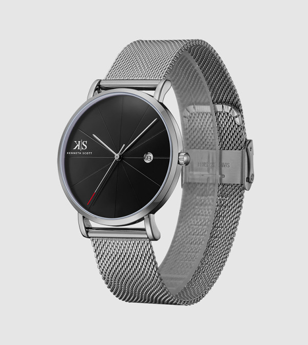 Kenneth Scott Kenneth Scott - Silver Analog Watches
