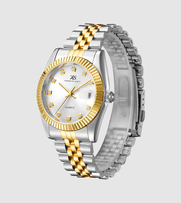 Kenneth Scott  Watches - Gold Analog Watches