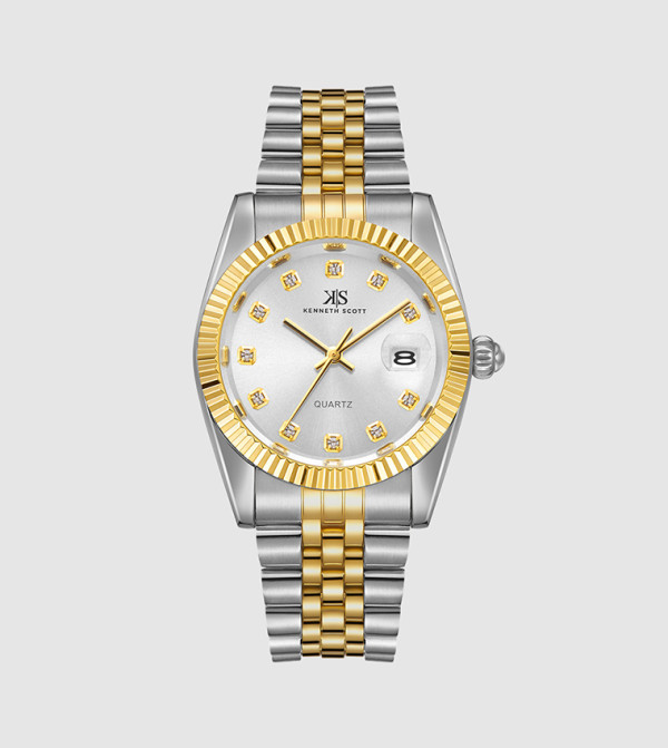 Kenneth Scott  Watches - Gold Analog Watches