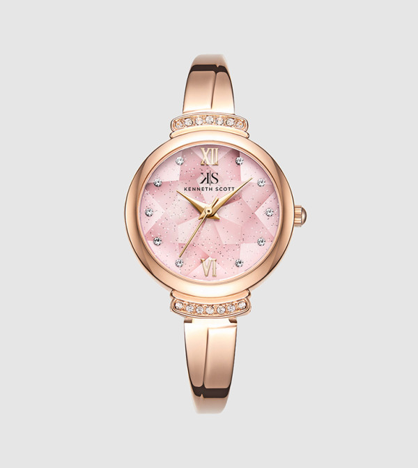 Kenneth Scott Kenneth Scott - Rose Gold Analog Watches