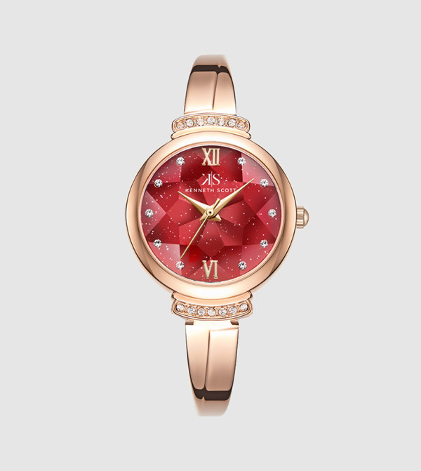 Kenneth Scott Kenneth Scott - Rose Gold Analog Watches