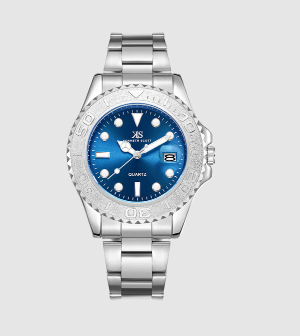 Kenneth Scott Watches - Silver Analog Watches