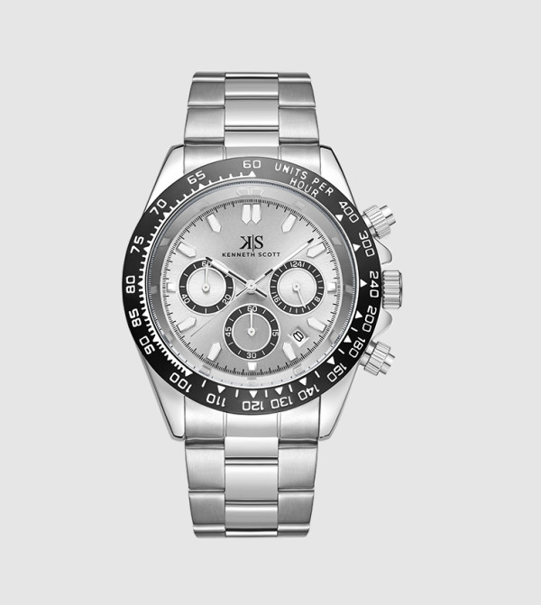 Kenneth Scott Kenneth Scott - Silver Analog Watches