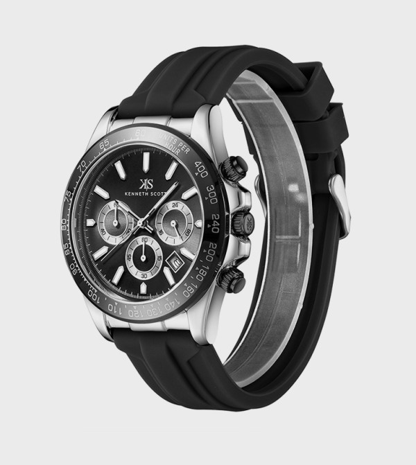 Kenneth Scott Analog Watches - Black Analog Watches