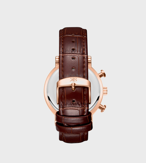Kenneth Scott  Analog Watches - Dark Brown Analog Watches