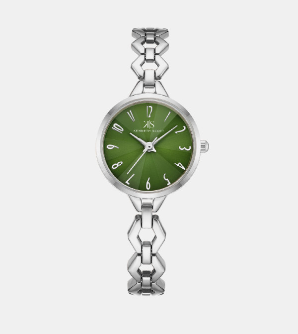 Kenneth Scott  Watches - Silver Analog Watches