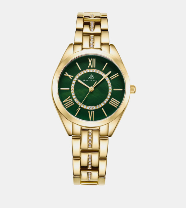 Kenneth Scott  Watches - Gold Analog Watches