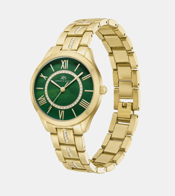 Kenneth Scott  Watches - Gold Analog Watches