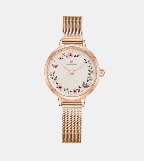 Kenneth Scott  Analog Watches - Rose Analog Watches