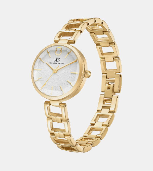Kenneth Scott  Analog Watches - Gold Analog Watches