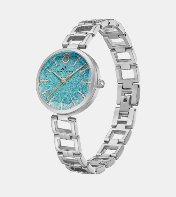 Kenneth Scott  Watches - Silver Analog Watches