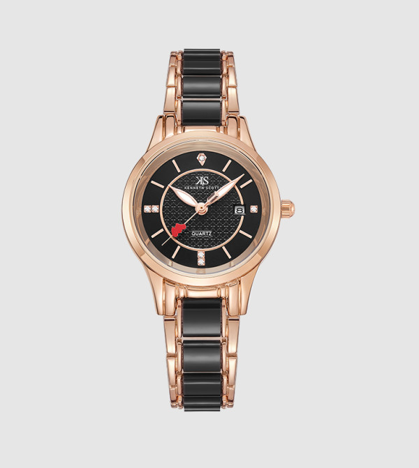 Kenneth Scott  Watches - Black Analog Watches