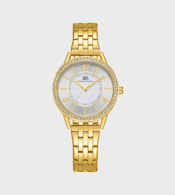 Kenneth Scott Kenneth Scott - Gold Analog Watches
