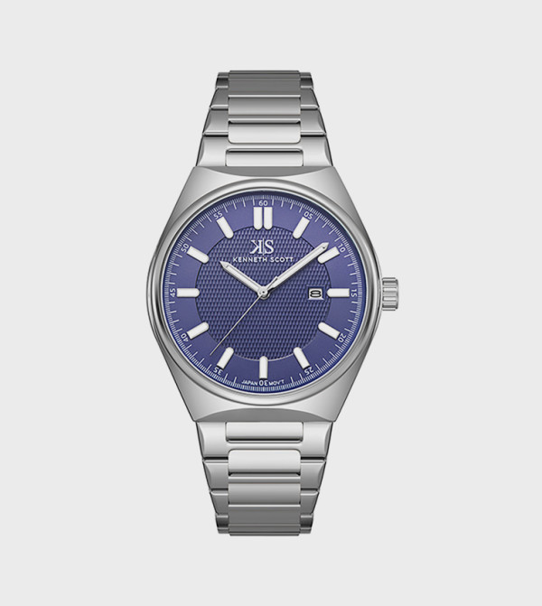 Kenneth Scott  Analog Watches - Silver Analog Watches