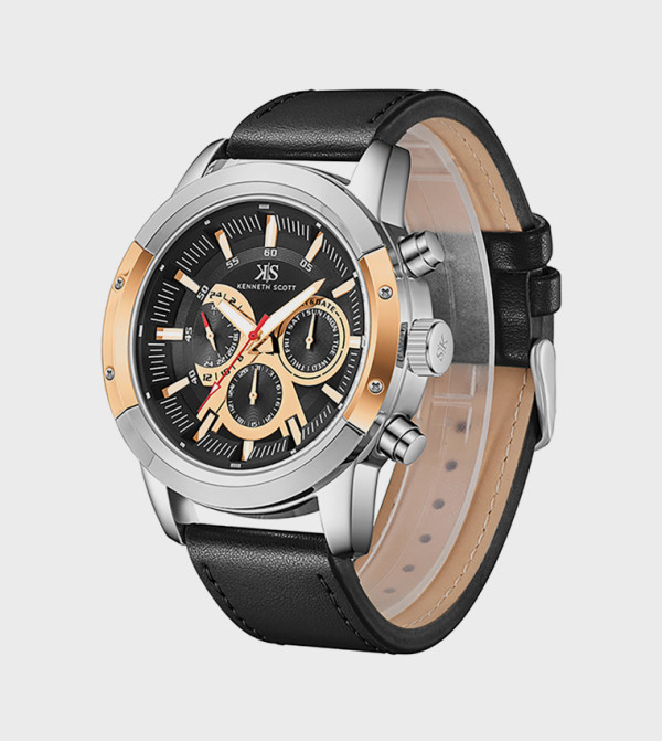 Kenneth Scott Kenneth Scott - Black Analog Watches