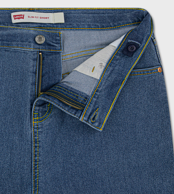 ليفايز  denim-lite-k - أزرق شورتات
