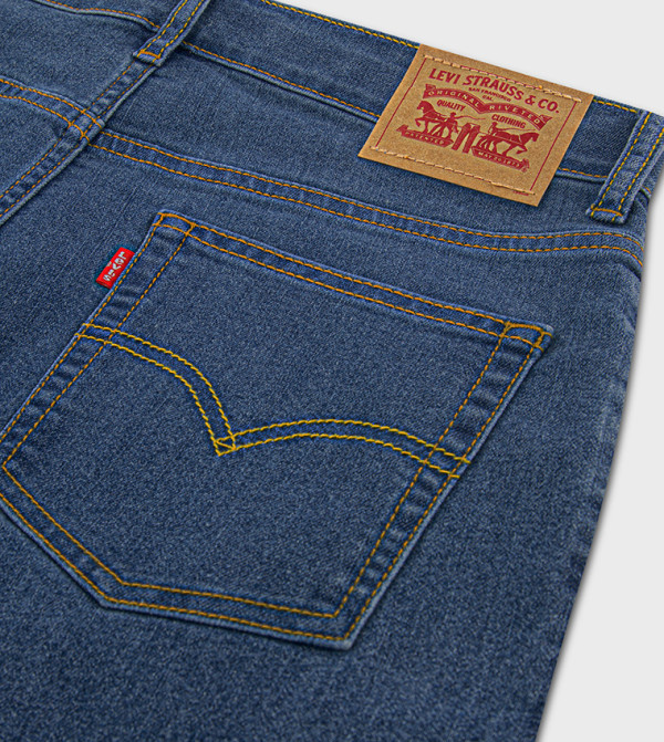 ليفايز  denim-lite-k - أزرق شورتات