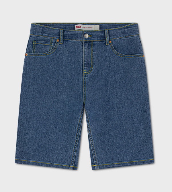 ليفايز  denim-lite-k - أزرق شورتات