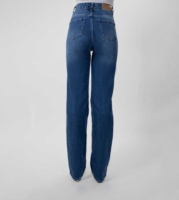 KYVELI KYVELI - Blue Bootcut Jeans