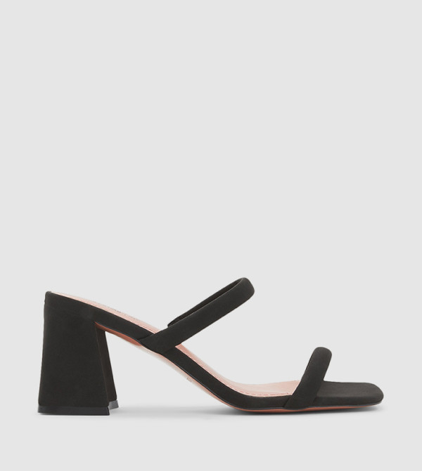 Call it Spring Fashion Heels - Black Heeled Sandals