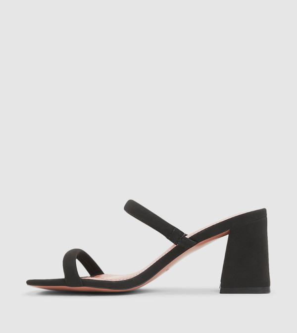 Call it Spring Fashion Heels - Black Heeled Sandals