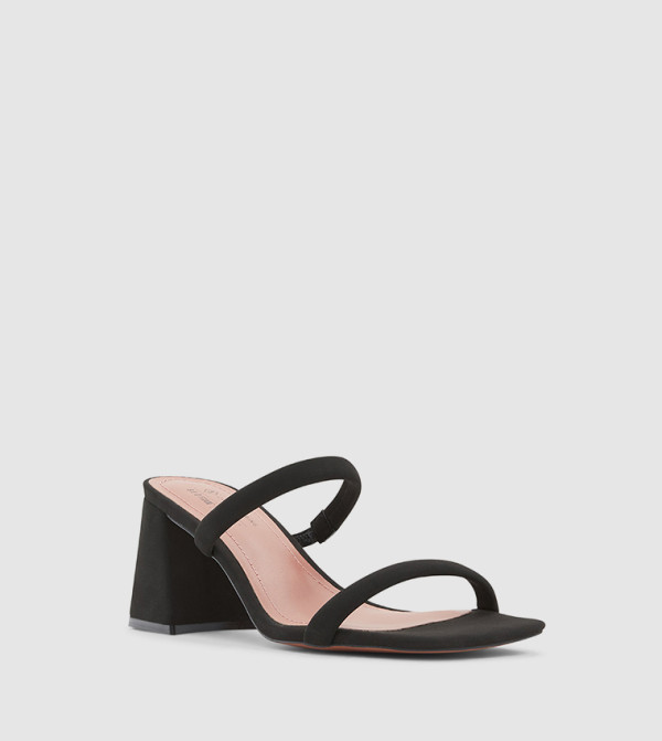 Call it Spring Fashion Heels - Black Heeled Sandals