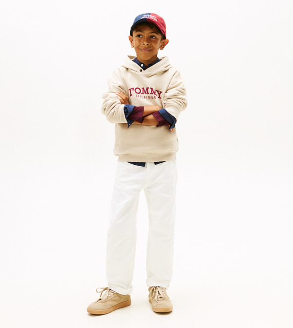 Tommy Hilfiger  preppy-layers - Beige Hoodies
