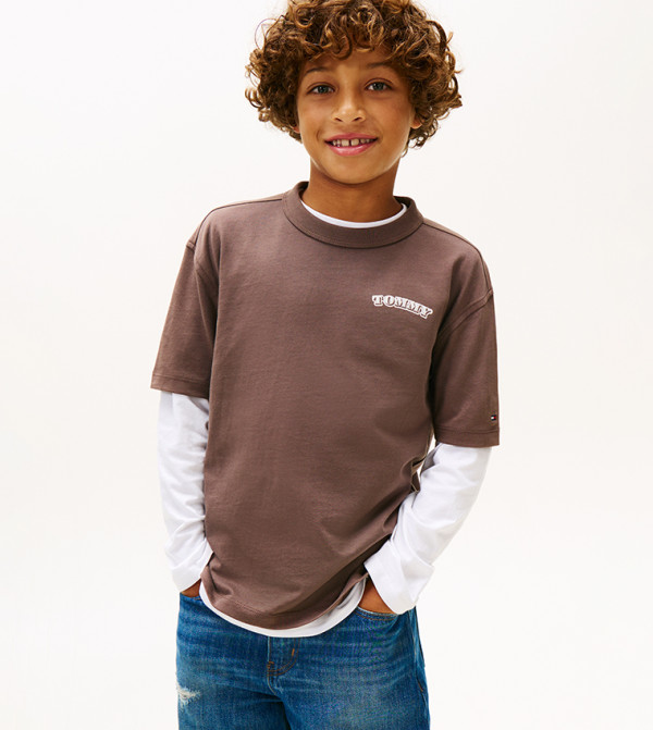 Tommy Hilfiger Tommy Hilfiger - Brown T-shirts