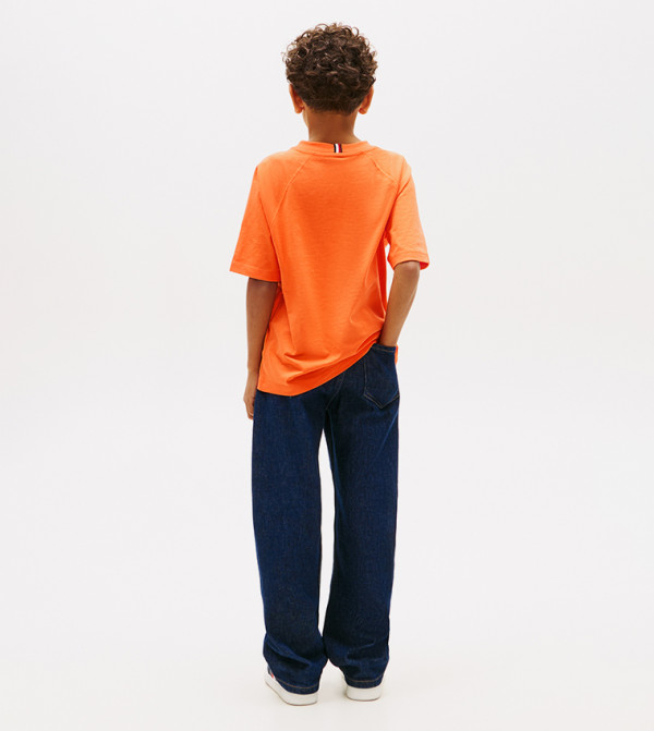 Tommy Hilfiger  Topwear - Orange T-shirts