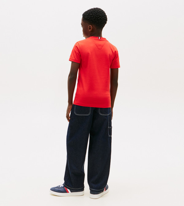 تومي هيلفيغر  colorpop-k - أحمر T-shirts