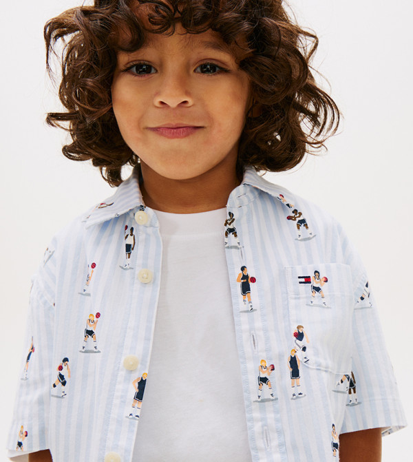 Tommy Hilfiger  Topwear - Blue Shirts