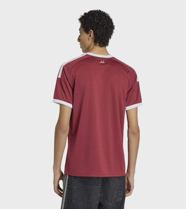 Adidas  - Burgundy T-Shirts & Vests