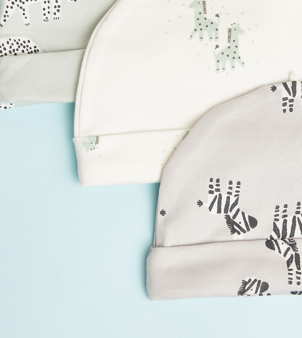 BABIES & MORE  Caps & Mittens - Multi Caps & Mittens