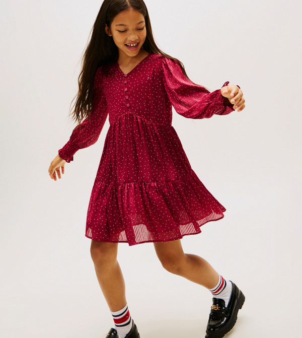 Tommy Hilfiger  Dresses - Red Casual Dress