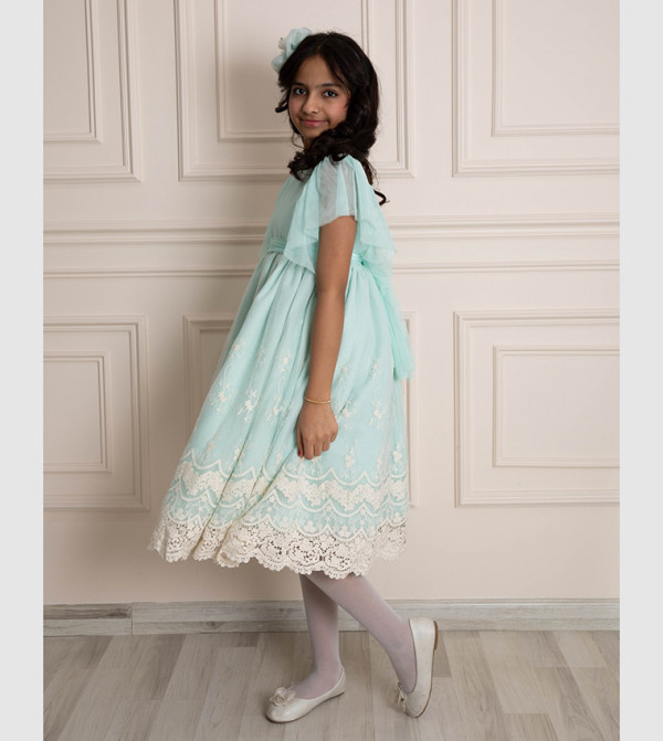 Kholud Kids  Party Dress - Blue Party Dress