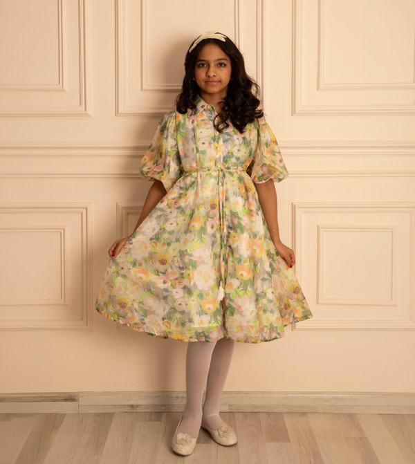 Kholud Kids  Party Dress - Multi Party Dress