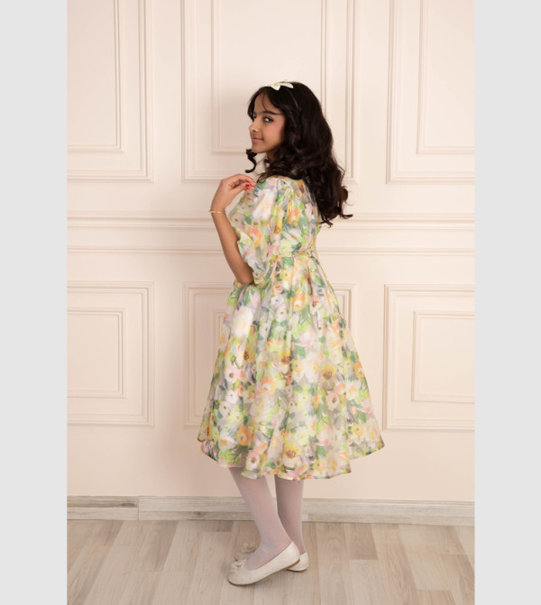 Kholud Kids  Party Dress - Multi Party Dress