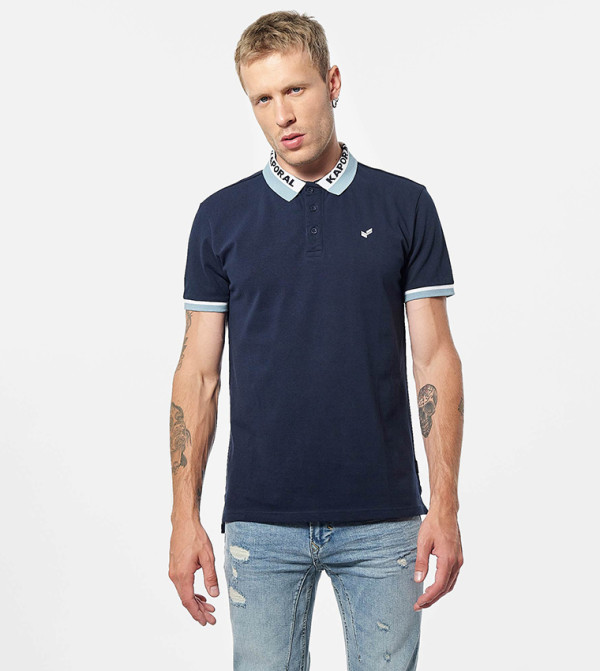 Kaporal Kaporal - Navy Polo T-shirts