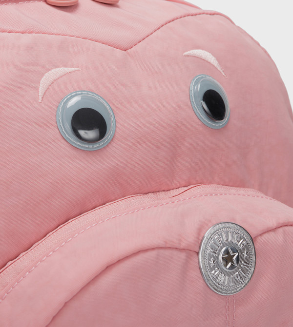 كيبلينج  حقيبة ظهر بعجلات - وردي حقيبة ظهر بعجلات