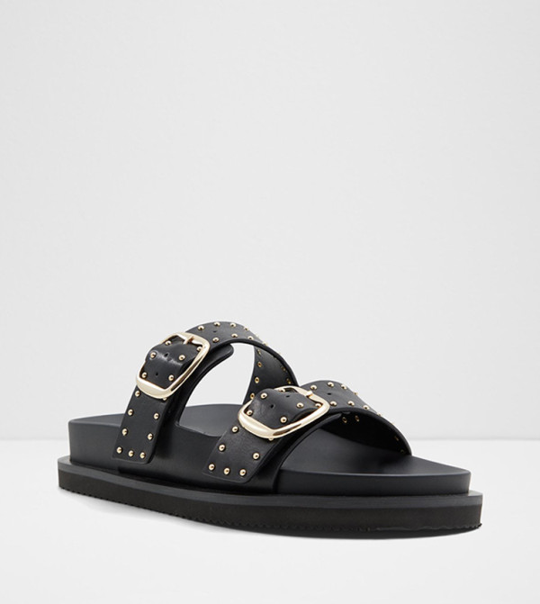 Aldo  summer-workwear-w - Black Flat Sandals
