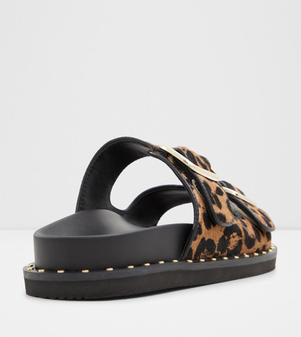 Aldo caution-hottest-deals-om - Brown Flat Sandals