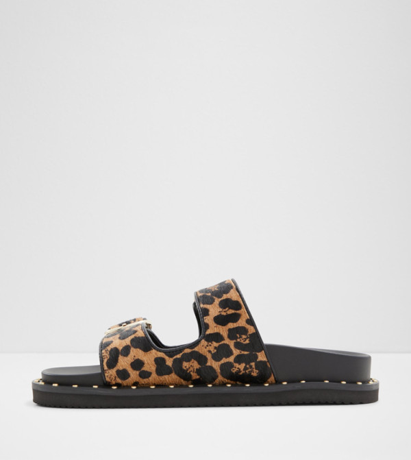 Aldo caution-hottest-deals-om - Brown Flat Sandals