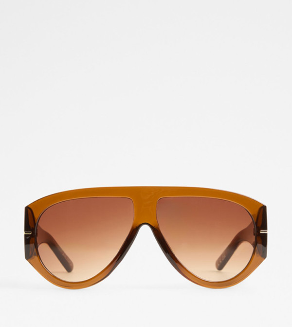Aldo Accessories  Round Sunglasses - Brown undefined