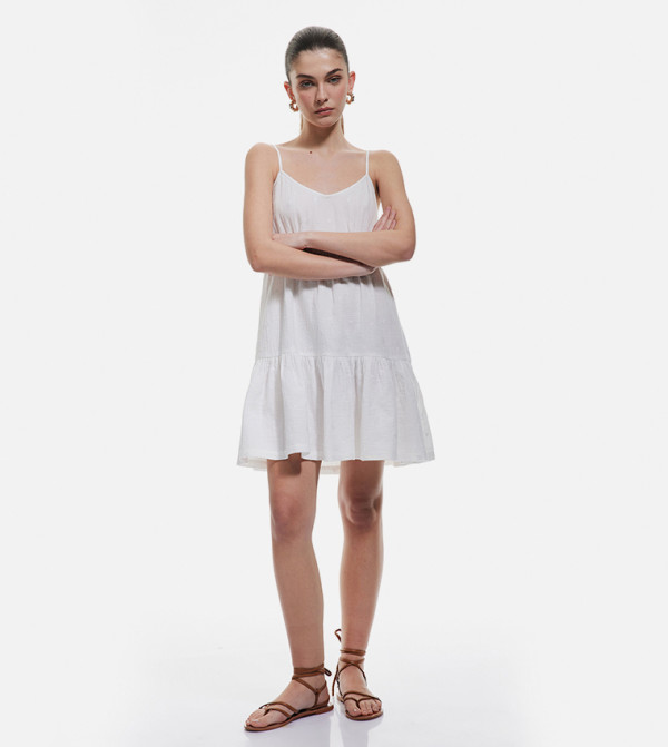 Koton Koton - White Mini Dresses