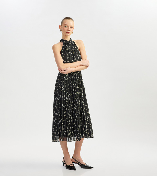 Koton  Clothing - Black Midi Dresses